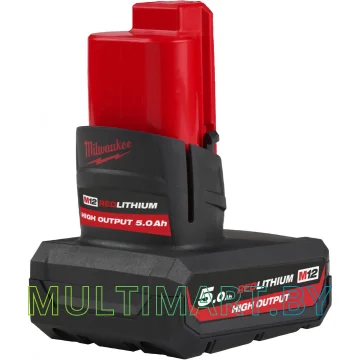 Аккумулятор Milwaukee M12 HB5 4932480165 (12В/5 Ач)